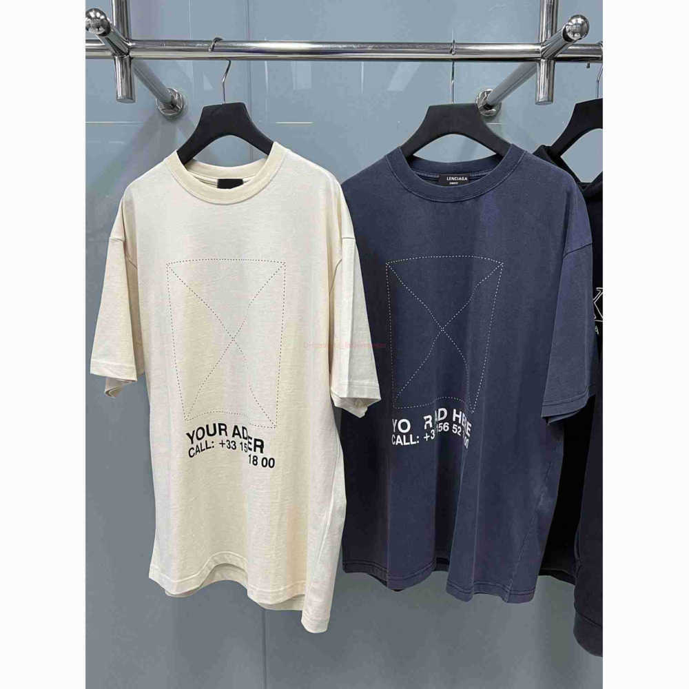 Designer Fashion Clothing French Paris BB Luxury TShirt Tees b Family High Edition Paris Dashed Short Sleeve Loose Short Sleeve Tshirt Unisex Casual cotton Tops new, Wash water blue
Designer Fashion Clothing French Paris BB Luxury TShirt Tees b Family High Edition Paris Dashed Short Sleeve Loose Short Sleeve Tshirt Unisex Casual cotton Tops new, Wash water blue