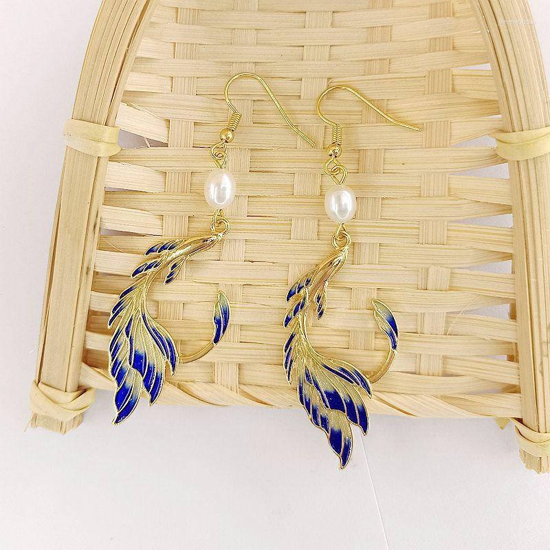 Dangle Earrings Japanese Accessories Niche Fresh Big Fish Begonia Everything With Fairy Holiday Wedding 
Dangle Earrings Japanese Accessories Niche Fresh Big Fish Begonia Everything With Fairy Holiday Wedding
