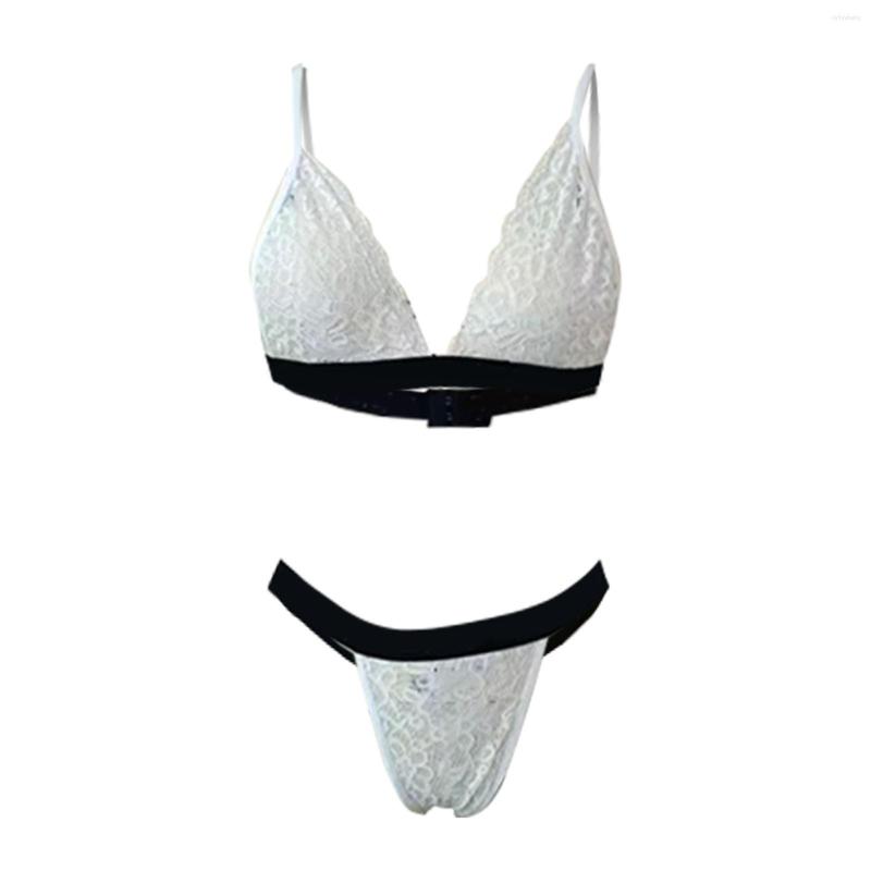 Women's Swimwear Sexy Deep V Sling Three Point Lace Underwear Set Of 2 Lingerie Cute, Black
Women's Swimwear Sexy Deep V Sling Three Point Lace Underwear Set Of 2 Lingerie Cute, Black