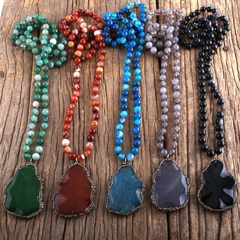 Pendant Necklaces RH Fashion Boho Jewelry Stripe Stone Ag With Pave Drop Women Necklace Gift Dropship
Pendant Necklaces RH Fashion Boho Jewelry Stripe Stone Ag With Pave Drop Women Necklace Gift Dropship