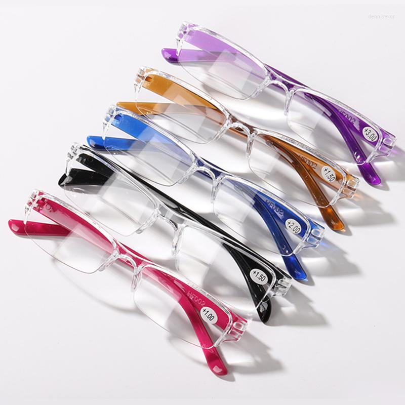 Sunglasses Reading Glasses Women Classic Half Frame Transparent Farsighted Eyewear Men Retro Anti Fatigue Hyperopia Eyeglasses 1.0 To 4.0
Sunglasses Reading Glasses Women Classic Half Frame Transparent Farsighted Eyewear Men Retro Anti Fatigue Hyperopia Eyeglasses 1.0 To 4.0