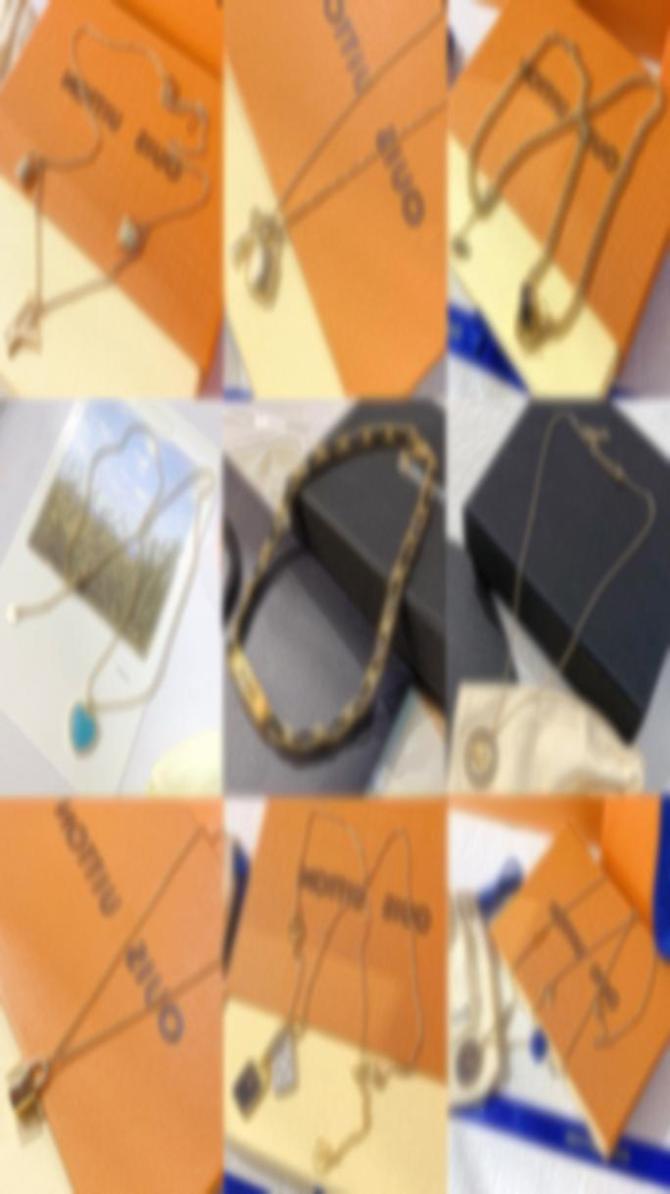 High Quality Choker Necklace Designer 925 Silver Plated 18K Gold Plated Stainless Steel Letter Crystal Pendant Necklaces For Women7551145
High Quality Choker Necklace Designer 925 Silver Plated 18K Gold Plated Stainless Steel Letter Crystal Pendant Necklaces For Women7551145