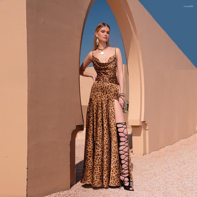 Casual Dresses Sexy High Slit Leopard Print Swing Collar Backless Sling Party Maxi 2023 Summer Holiday Elegant Birthday Dress For Women, Orange
Casual Dresses Sexy High Slit Leopard Print Swing Collar Backless Sling Party Maxi 2023 Summer Holiday Elegant Birthday Dress For Women, Orange