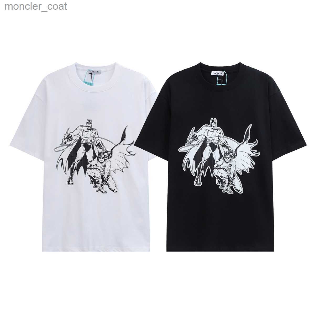 Men' T-shirts Lanvin Langfan 2023 Summer New Round Neck Short Sleeve Batman Casual Print T-shirt, White of lf50
Men' T-shirts Lanvin Langfan 2023 Summer New Round Neck Short Sleeve Batman Casual Print T-shirt, White of lf50