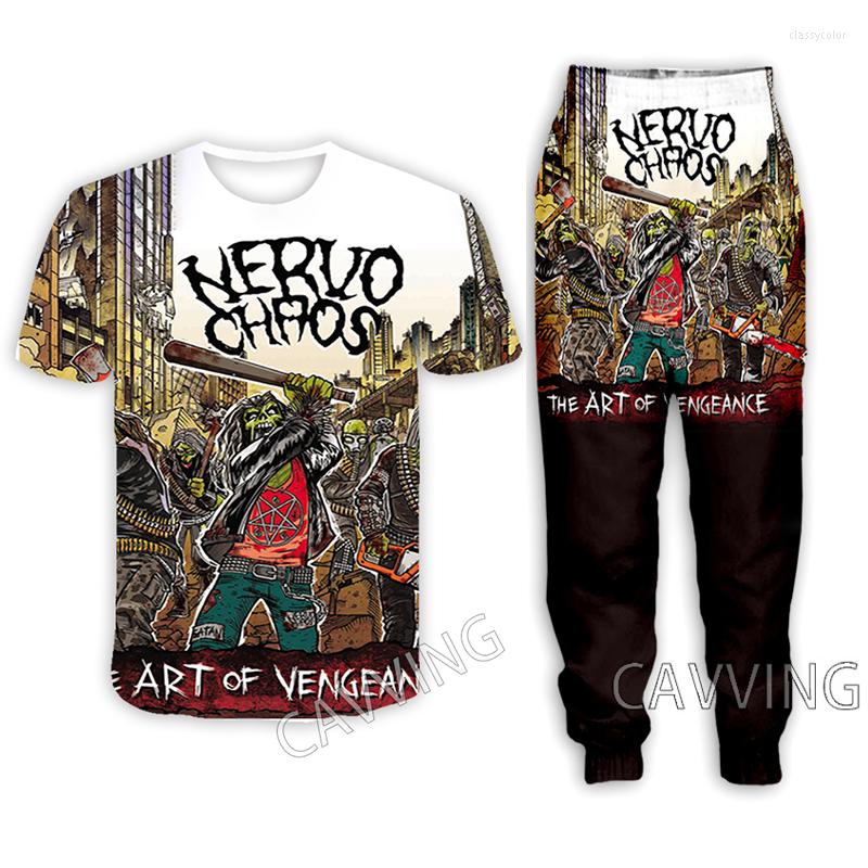 Men' Tracksuits Nervochaos-Rock 3D Printed Casual T-shirt Pants Jogging Trousers Suit Clothes Women/ Men' Sets, 01
Men' Tracksuits Nervochaos-Rock 3D Printed Casual T-shirt Pants Jogging Trousers Suit Clothes Women/ Men' Sets, 01