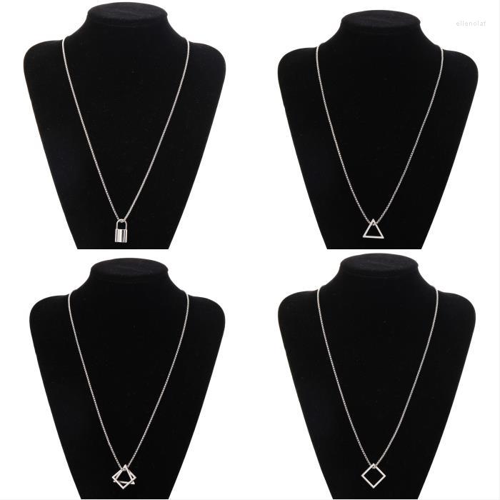 Pendant Necklaces Ins Simple Geometric Triangle Square Necklace For Women Titanium Steel Stainless Hip Hop Couple
Pendant Necklaces Ins Simple Geometric Triangle Square Necklace For Women Titanium Steel Stainless Hip Hop Couple