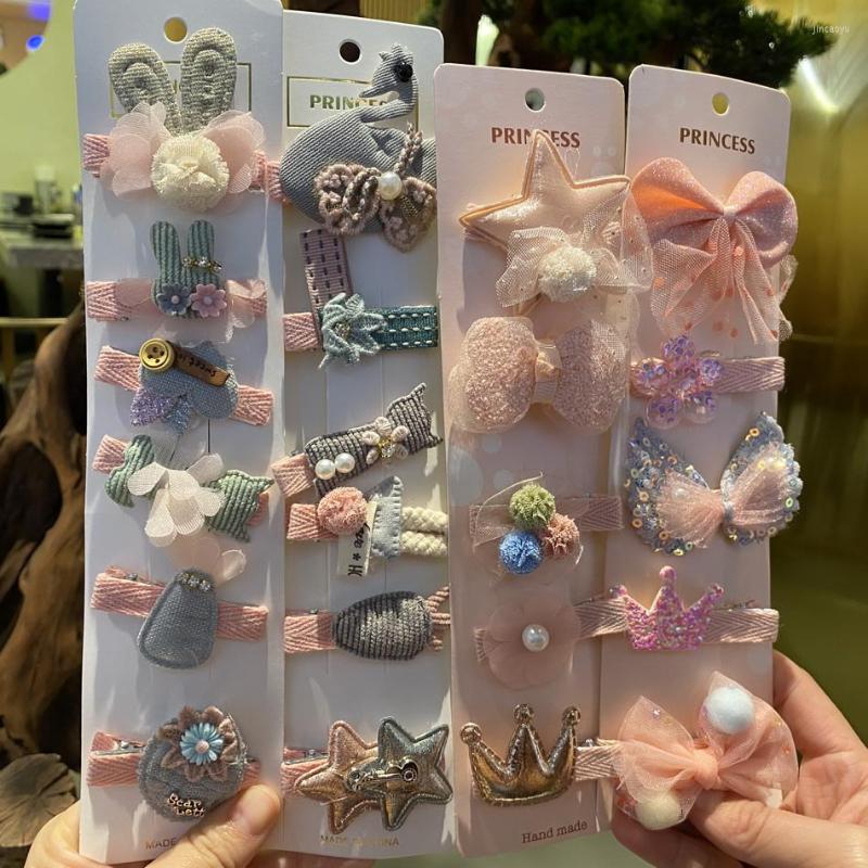 Hair Accessories 5/6pcs/lot Children Cartoon Animal Flower Hairpin Baby Girl Cute Bow Clip Set Kid Pink Barrette Accessoires Festival Gift, Color 2
Hair Accessories 5/6pcs/lot Children Cartoon Animal Flower Hairpin Baby Girl Cute Bow Clip Set Kid Pink Barrette Accessoires Festival Gift, Color 2