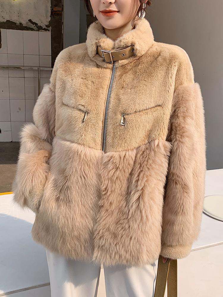 Women's Fur & Faux Real Female Mink Natural Collar Wool Jacket Korean Autumn Winter Sheepskin Coat Women Clothes 2023 Manteau Femme, Camel
Women's Fur & Faux Real Female Mink Natural Collar Wool Jacket Korean Autumn Winter Sheepskin Coat Women Clothes 2023 Manteau Femme, Camel