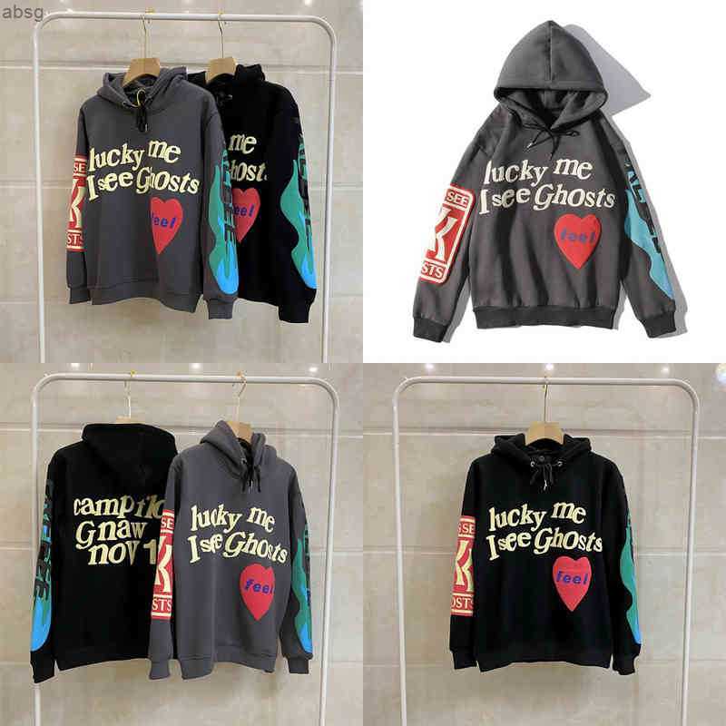 Mens Designer Hoodie Lucky Me i See Ghost Hoodies High Fashion Sweatshirt Long Sleeve Hip Hop Street Style Pullover02, Black
Mens Designer Hoodie Lucky Me i See Ghost Hoodies High Fashion Sweatshirt Long Sleeve Hip Hop Street Style Pullover02, Black