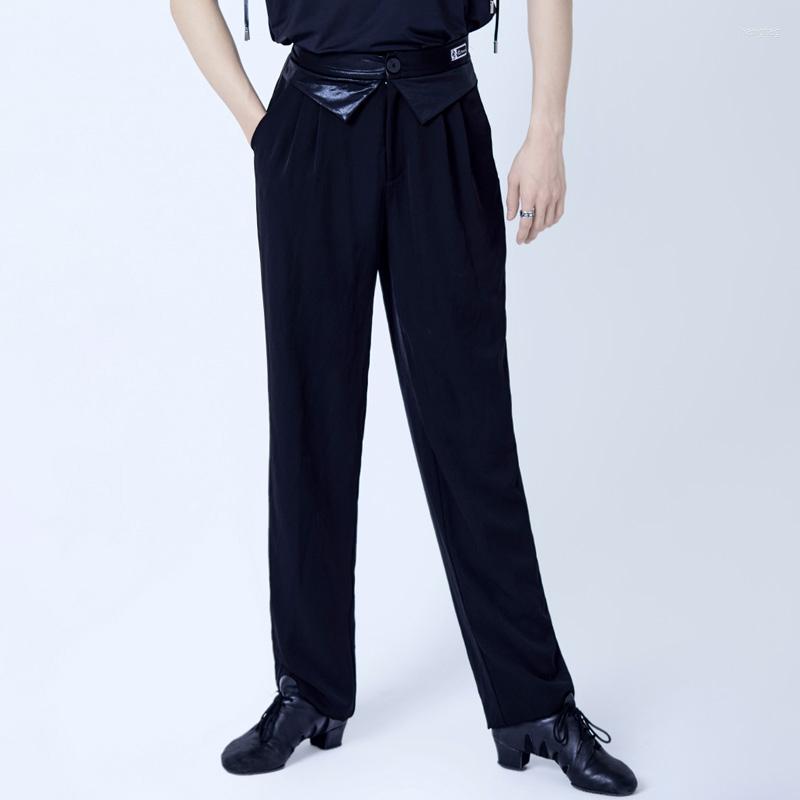 Stage Wear Latin Dance Pants For Men Black Trousers Chacha Rumba Tango Pracice Adult Male Performance Clothes DQS12857, Picture shown
Stage Wear Latin Dance Pants For Men Black Trousers Chacha Rumba Tango Pracice Adult Male Performance Clothes DQS12857, Picture shown