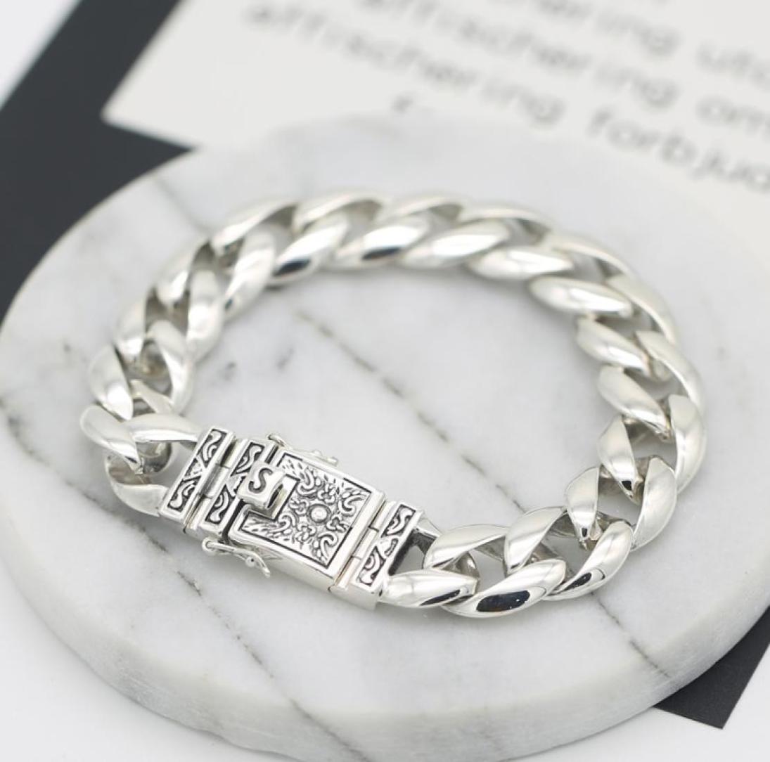 Bangle RetroSen Exquisite Silver Men Bracelet Glossy Domineering Chinese Style Retro Creative Simple Couple Jewelry Accessory 22109665580
Bangle RetroSen Exquisite Silver Men Bracelet Glossy Domineering Chinese Style Retro Creative Simple Couple Jewelry Accessory 22109665580