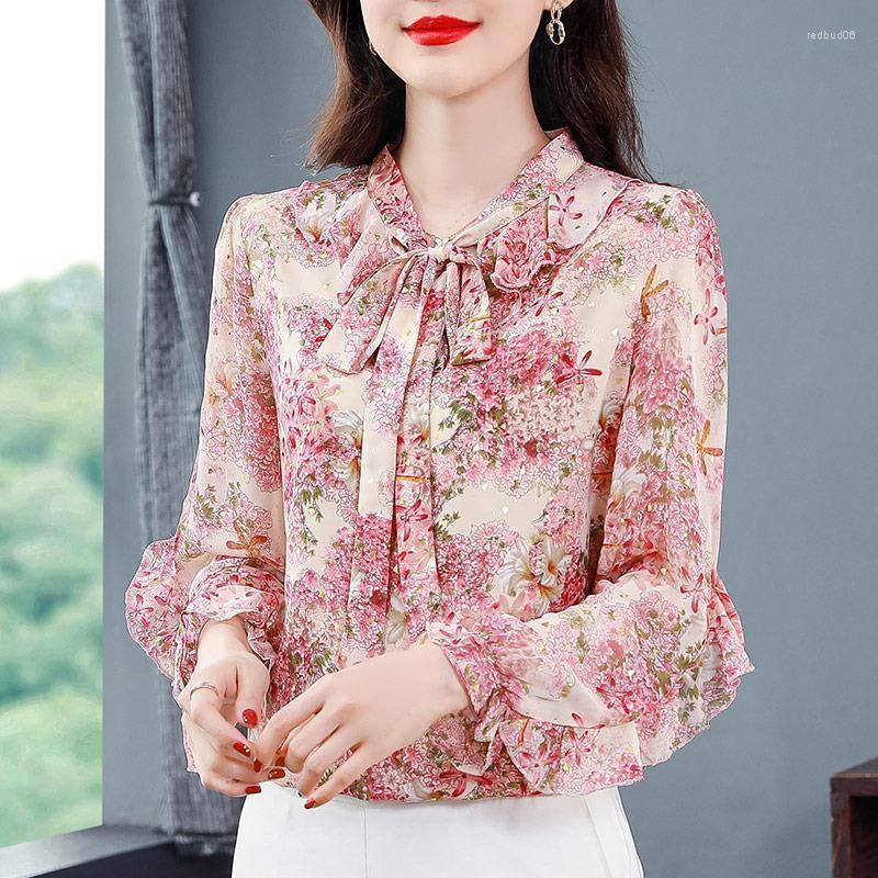Women's Blouses 2023 Office Shirt Womens Bow Tied Collar Vintage Work Casual Tops Chiffon Blouse Elegant Long Sleeve Loose Shirts A547, Mixed
Women's Blouses 2023 Office Shirt Womens Bow Tied Collar Vintage Work Casual Tops Chiffon Blouse Elegant Long Sleeve Loose Shirts A547, Mixed