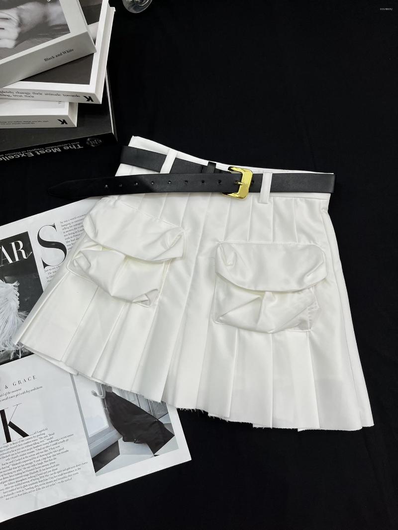 Skirts Skirt Pocket Decoration Fashionable Elegant Slim Slimming Exquisite 2023 Spring Women, White
Skirts Skirt Pocket Decoration Fashionable Elegant Slim Slimming Exquisite 2023 Spring Women, White