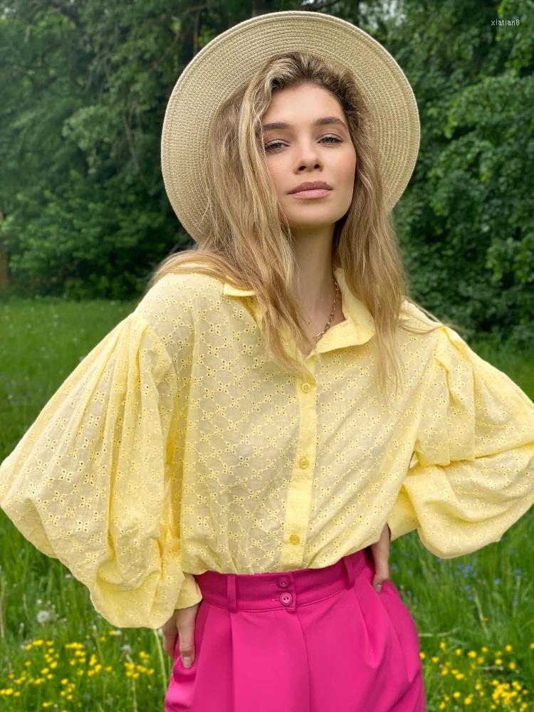 Women' Blouses Women' Lantern Sleeve Jacquard Shirt Office Ladies Elegant Cotton Hollow Out Blouse Chic Loose Polo Neck Blusa Feminina, White
Women' Blouses Women' Lantern Sleeve Jacquard Shirt Office Ladies Elegant Cotton Hollow Out Blouse Chic Loose Polo Neck Blusa Feminina, White