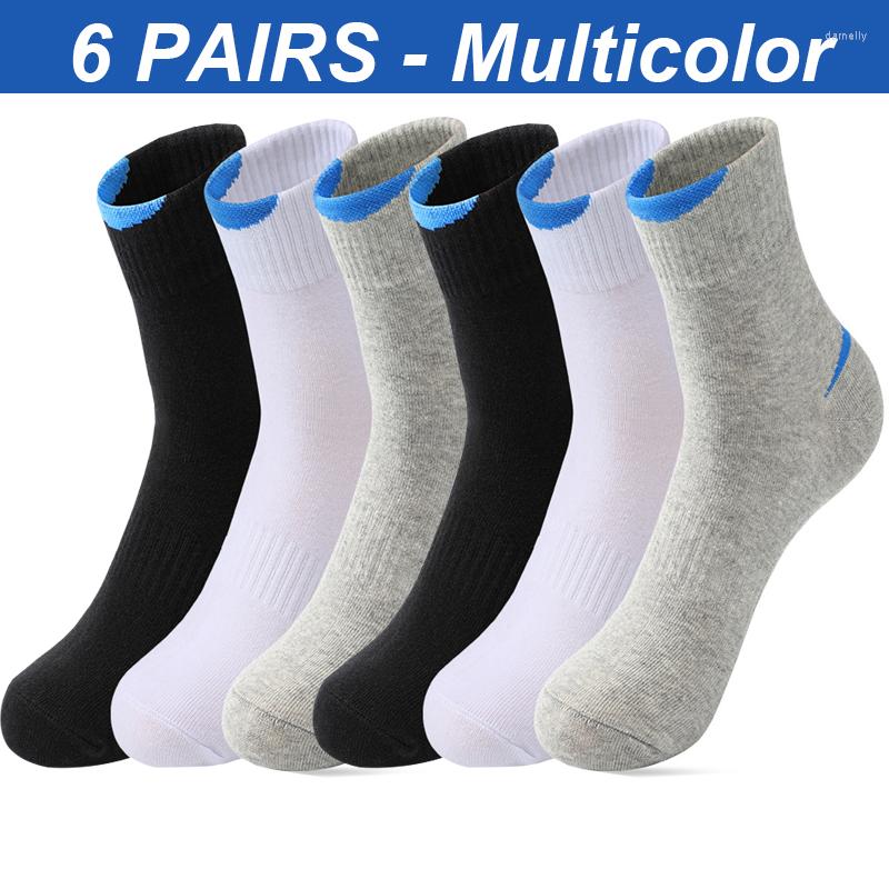 Men's Socks 6Pairs Combed Cotton Men's High Quality Black White Casual Breathable Solid Color Sport EUR 38-45, 6 black
Men's Socks 6Pairs Combed Cotton Men's High Quality Black White Casual Breathable Solid Color Sport EUR 38-45, 6 black