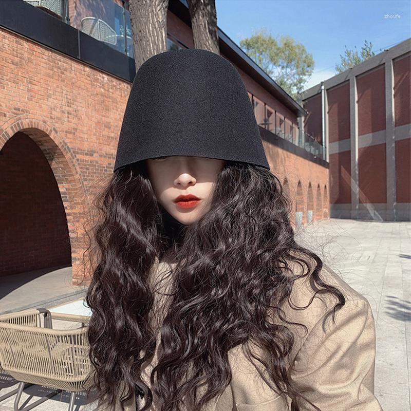 Berets Fashion Woolen Felt Bucket Hat Retro Dome Panama Fisherman Hats Female Lady Keep Warm British Basin Cap
Berets Fashion Woolen Felt Bucket Hat Retro Dome Panama Fisherman Hats Female Lady Keep Warm British Basin Cap