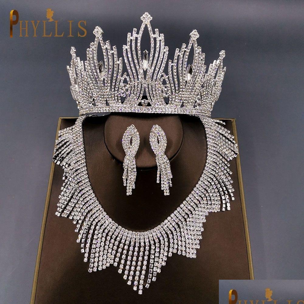 Hair Jewelry A247 Luxury Bridal Headwear Tiara Pageant Brithday Crowns Headpiece Alloy Women Earring Necklace Sets D Dhgarden Dh5N7
Hair Jewelry A247 Luxury Bridal Headwear Tiara Pageant Brithday Crowns Headpiece Alloy Women Earring Necklace Sets D Dhgarden Dh5N7