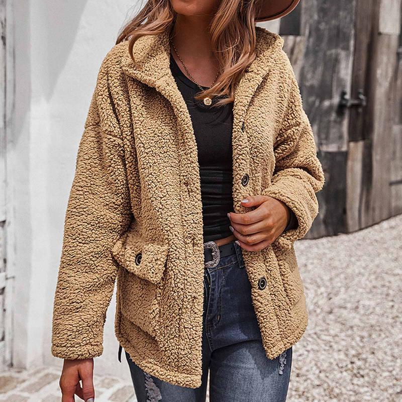 Women's Fur & Faux Jacket Coat Autumn Winter Casual Outwear Thick Plush Coats Outerwear Women Streetwear Loose Cardigan Manteau, Wh
Women's Fur & Faux Jacket Coat Autumn Winter Casual Outwear Thick Plush Coats Outerwear Women Streetwear Loose Cardigan Manteau, Wh