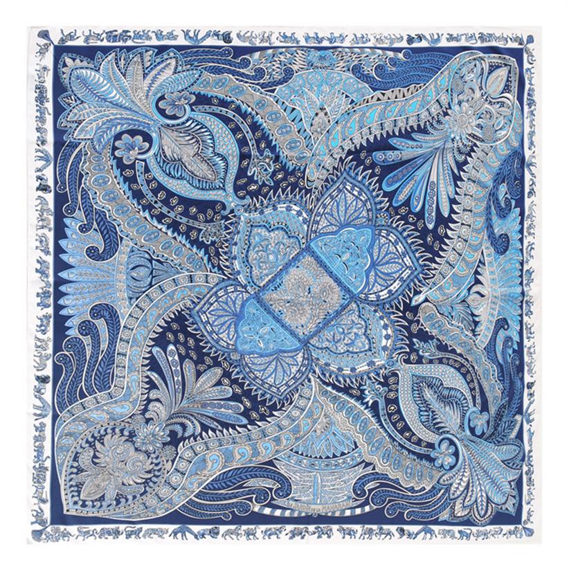 New Twill Silk Scarf Women Cashew Flowers Print Neckerchief Lady Echarpes Large Square Scarves Female Foulard Shawls Wraps 130x130215U
New Twill Silk Scarf Women Cashew Flowers Print Neckerchief Lady Echarpes Large Square Scarves Female Foulard Shawls Wraps 130x130215U