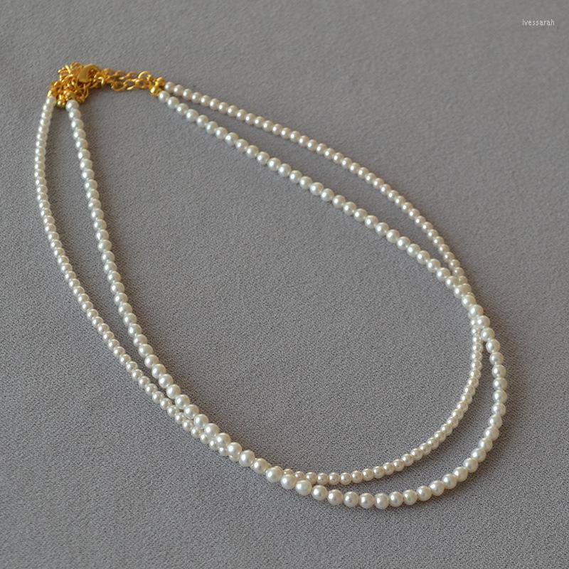 Pendant Necklaces LONDANY Necklace French Mini Pearl Natural Freshwater Simple And Fine Collar Chain
Pendant Necklaces LONDANY Necklace French Mini Pearl Natural Freshwater Simple And Fine Collar Chain