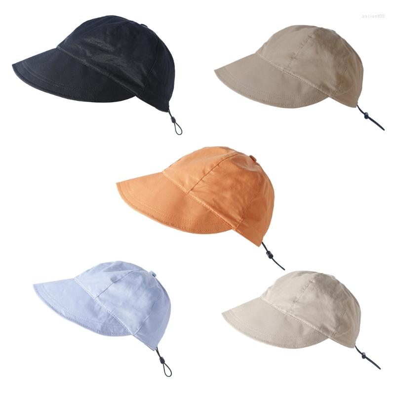 Wide Brim Hats 652F Adult Drawstring Hat Foldable Bucket Quick-drying For Outdoor, Black
Wide Brim Hats 652F Adult Drawstring Hat Foldable Bucket Quick-drying For Outdoor, Black