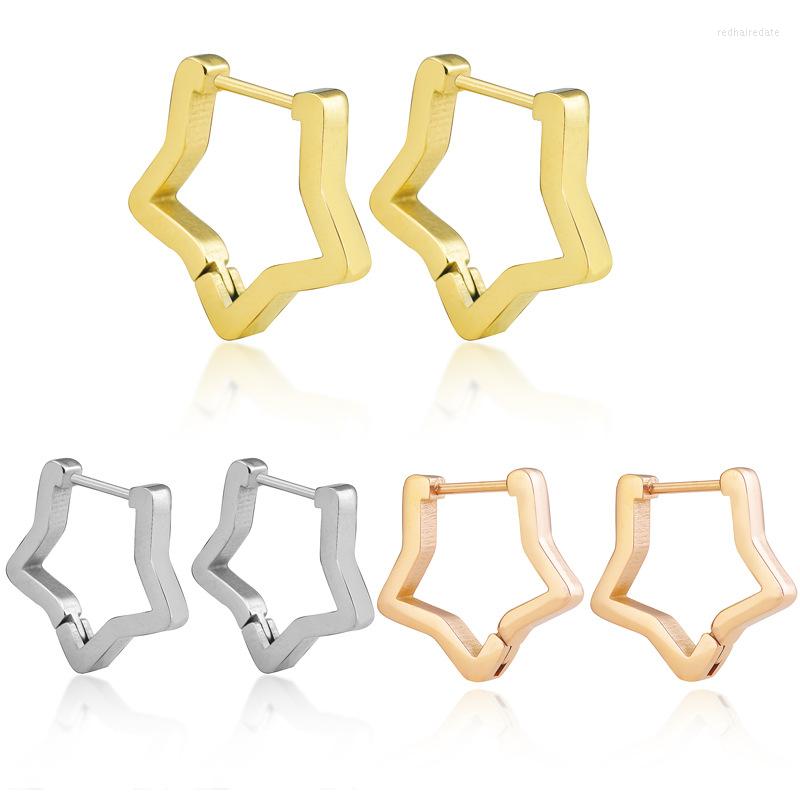 Hoop Earrings Stainless Steel For Women Geometric Star Trend Punk Fashion Jewelry Wholesale
Hoop Earrings Stainless Steel For Women Geometric Star Trend Punk Fashion Jewelry Wholesale