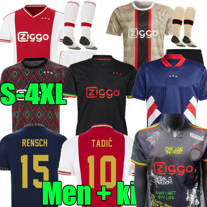 XXXL 4XL 2023 2024 new AjaxS TADIC Soccer Jerseys 23 24 home away BASSEY BERGHUIS Third Kits KLAASSEN BERGWIJN MARLEY football shirts men sets uniforms CRUYFF
XXXL 4XL 2023 2024 new AjaxS TADIC Soccer Jerseys 23 24 home away BASSEY BERGHUIS Third Kits KLAASSEN BERGWIJN MARLEY football shirts men sets uniforms CRUYFF