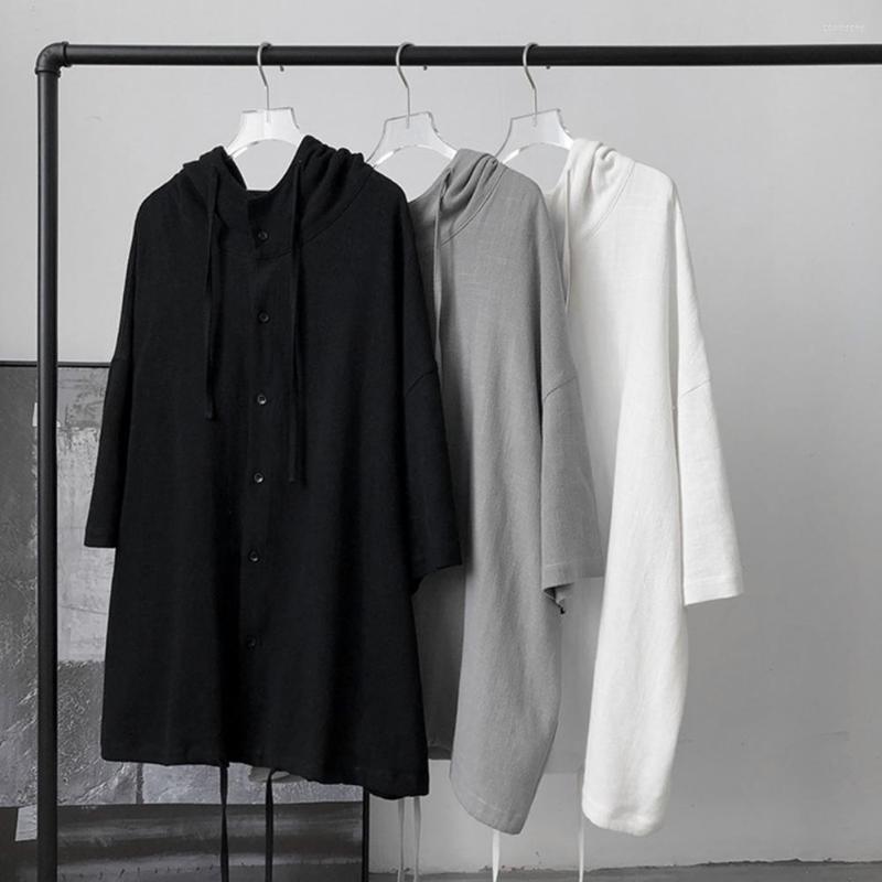 Men's Casual Shirts Stylish Oversize Jacket Single Breasted Thin Shirt Coat Hip Hop Style, Black
Men's Casual Shirts Stylish Oversize Jacket Single Breasted Thin Shirt Coat Hip Hop Style, Black