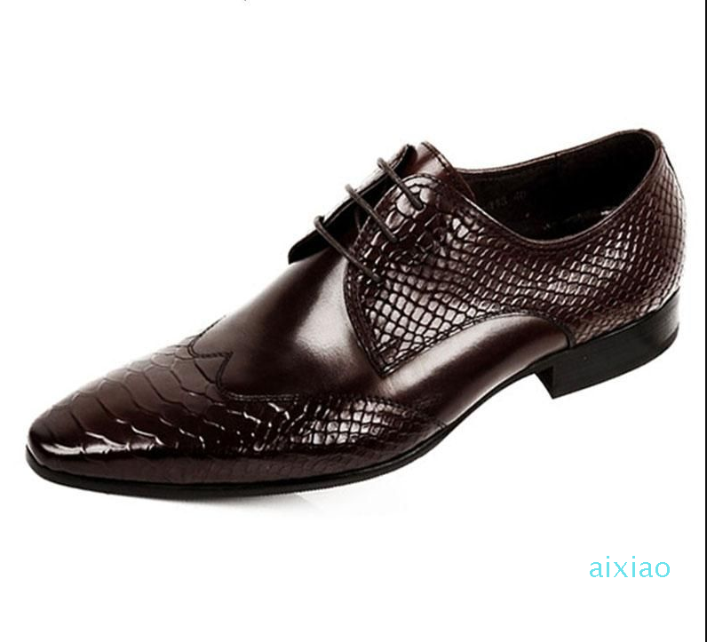 Dress Shoes Wedding Brown Runway Black Formal Snake Skin Pointed Toe Oxfords Office Snakeskin Derby Men Leather, Auburn
Dress Shoes Wedding Brown Runway Black Formal Snake Skin Pointed Toe Oxfords Office Snakeskin Derby Men Leather, Auburn