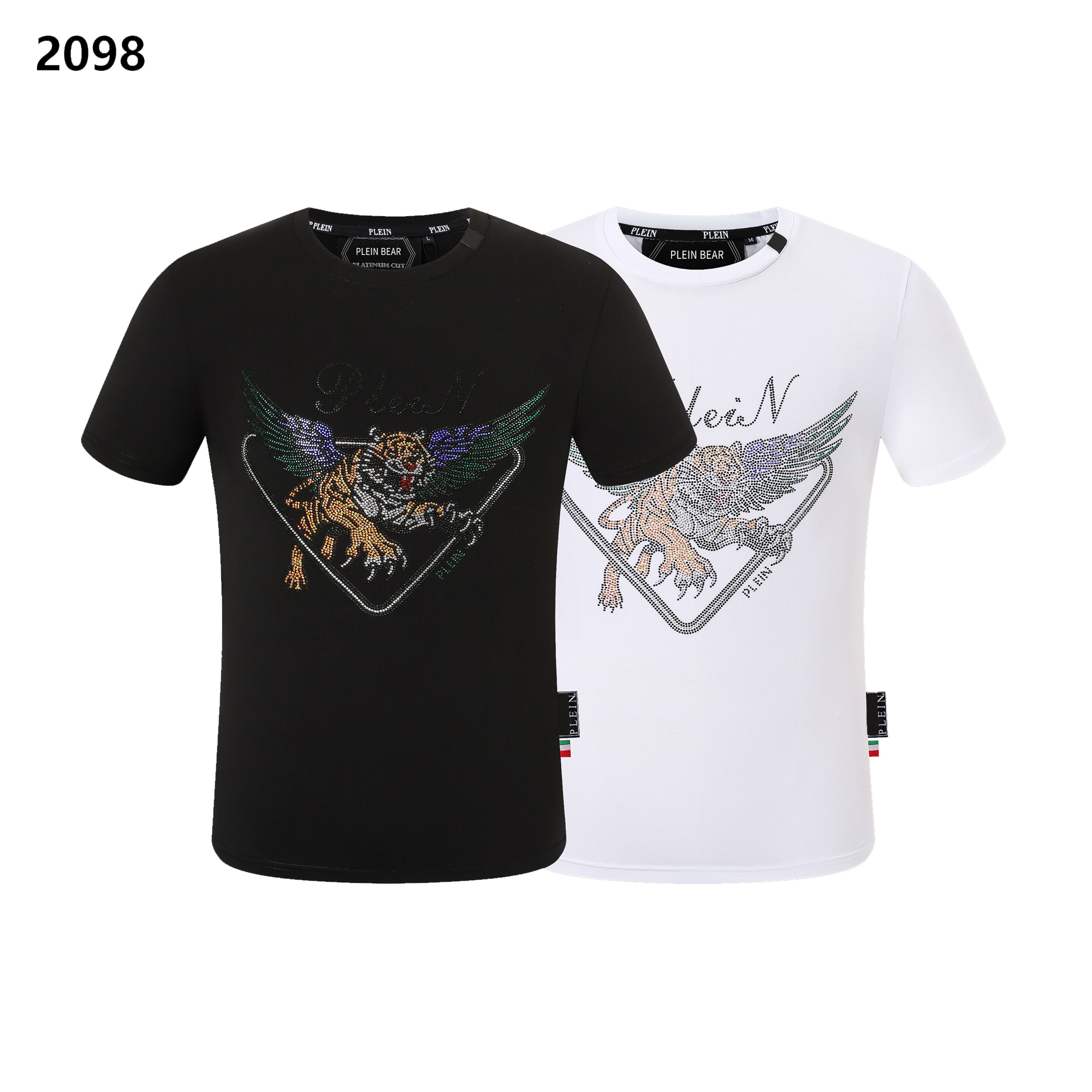 PLEIN BEAR T SHIRT Mens Designer Tshirts Brand Clothing Rhinestone PP Skulls Men T-SHIRT ROUND NECK SS SKULL Hip Hop Tshirt Top Tees 161286, Black
PLEIN BEAR T SHIRT Mens Designer Tshirts Brand Clothing Rhinestone PP Skulls Men T-SHIRT ROUND NECK SS SKULL Hip Hop Tshirt Top Tees 161286, Black