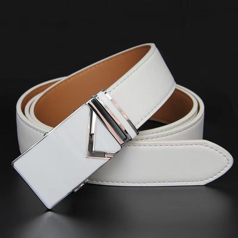 Belts Arrival White & Black Men Automatic Alloy Buckle Male Belt Genuine Cowskin Leather Golf Plus Size 130cmBelts
Belts Arrival White & Black Men Automatic Alloy Buckle Male Belt Genuine Cowskin Leather Golf Plus Size 130cmBelts