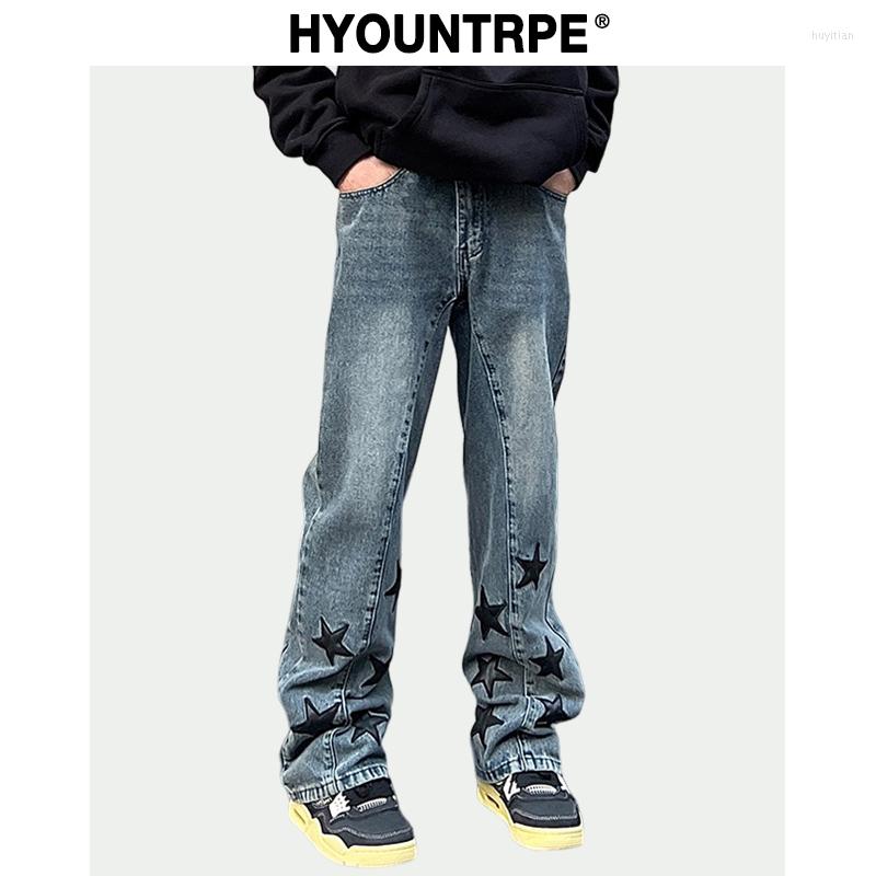 Men' Jeans Mens High Street Stars Embroidery Denim Jean Pants Casual Loose Straight Hip Hop Y2k Unisex Streetwear Joggers, Blue
Men' Jeans Mens High Street Stars Embroidery Denim Jean Pants Casual Loose Straight Hip Hop Y2k Unisex Streetwear Joggers, Blue
