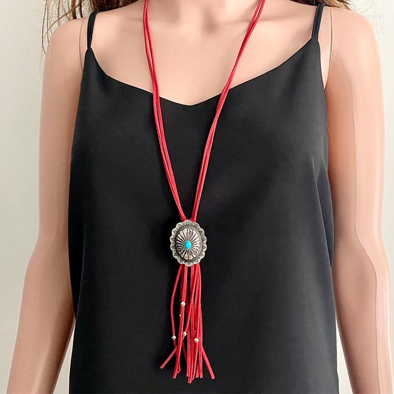 Pendant Necklaces Western Concho Pumpkin Flower Leather Rope Necklace Party Statement Quality Trendy Display For Women
Pendant Necklaces Western Concho Pumpkin Flower Leather Rope Necklace Party Statement Quality Trendy Display For Women
