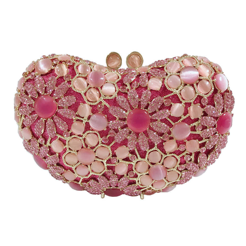 Pink cashew nut bag cat's eye diamond bag wispy metal crystal Dinner Bag Handmade diamond lady bag 230513
Pink cashew nut bag cat's eye diamond bag wispy metal crystal Dinner Bag Handmade diamond lady bag 230513
