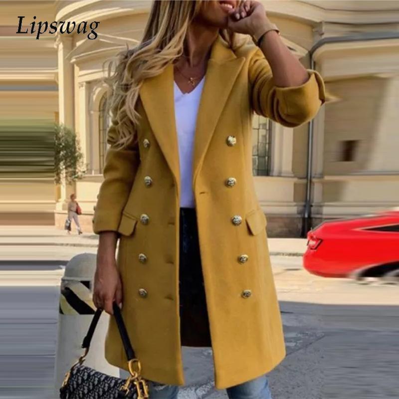 Women' Wool & Blends Women Double-Breasted Lapel Slim-Fit Windbreaker Jacket Fall Winter Street Solid Overcoat Ladies Casual Long Sleeve Po, 01 black
Women' Wool & Blends Women Double-Breasted Lapel Slim-Fit Windbreaker Jacket Fall Winter Street Solid Overcoat Ladies Casual Long Sleeve Po, 01 black