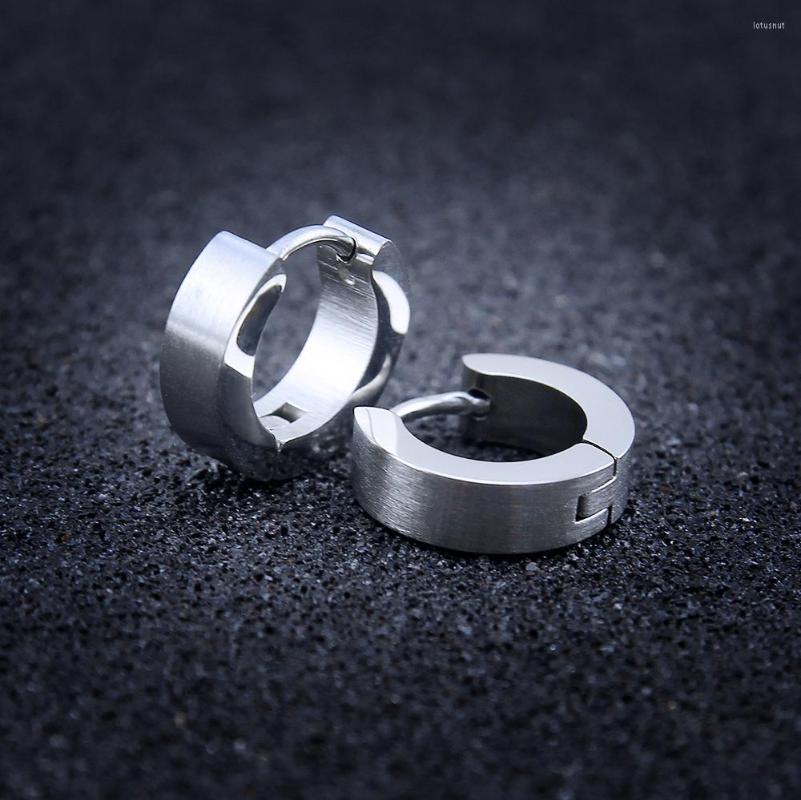 Hoop Earrings ZS 3 Colors Punk Rock For Men Women Stainless Steel Black Round Earringss Male Small Circle Ear Piercing Jewellery
Hoop Earrings ZS 3 Colors Punk Rock For Men Women Stainless Steel Black Round Earringss Male Small Circle Ear Piercing Jewellery