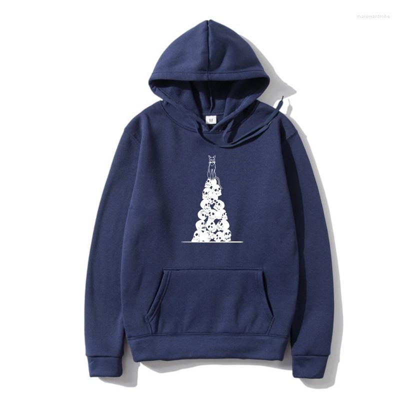 Men's Hoodies Witchs Ha Outerwear - Screen Prin Of Skulls And Black Ca On Sweatshir Men, Light gray
Men's Hoodies Witchs Ha Outerwear - Screen Prin Of Skulls And Black Ca On Sweatshir Men, Light gray