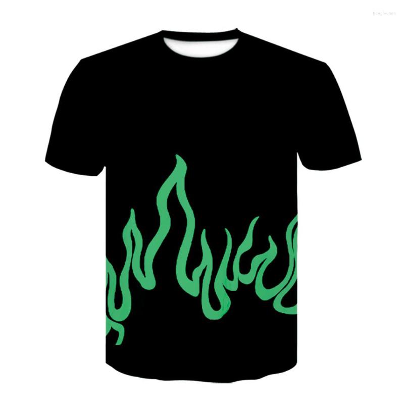 Men's T Shirts 2023 Harajuku T-shirts Summer Men/Women Hip Hop Tshirt 3D Print Flame Fashion Oversized Shirt Fluorescent Green Tops, D-736
Men's T Shirts 2023 Harajuku T-shirts Summer Men/Women Hip Hop Tshirt 3D Print Flame Fashion Oversized Shirt Fluorescent Green Tops, D-736