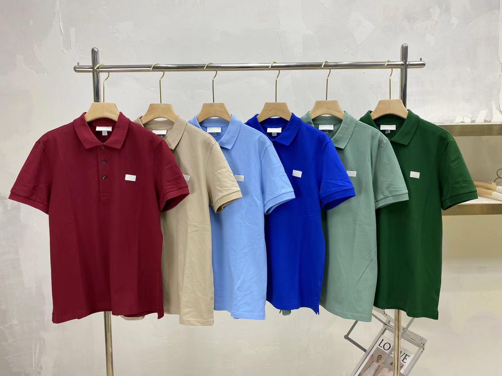 Men' Polos European and American Style Letter Embroidery Summer Pullover T Shirt Business Versatile Casual Cotton Comfortable Breathable Short Sleeve, White
Men' Polos European and American Style Letter Embroidery Summer Pullover T Shirt Business Versatile Casual Cotton Comfortable Breathable Short Sleeve, White