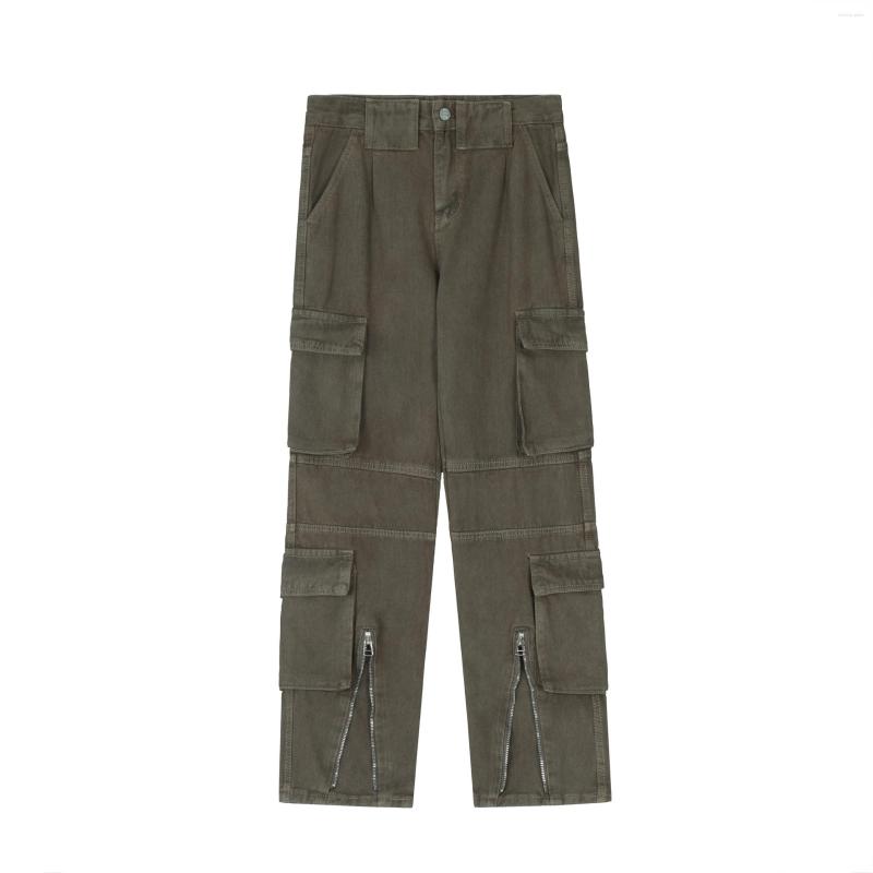 Men' Jeans Men' Baggy Cargo Pants With Multi Pockets Fashion Hi Street Vibe Style Denim Trousers Loose Fit Y2K Bottoms, Army green
Men' Jeans Men' Baggy Cargo Pants With Multi Pockets Fashion Hi Street Vibe Style Denim Trousers Loose Fit Y2K Bottoms, Army green