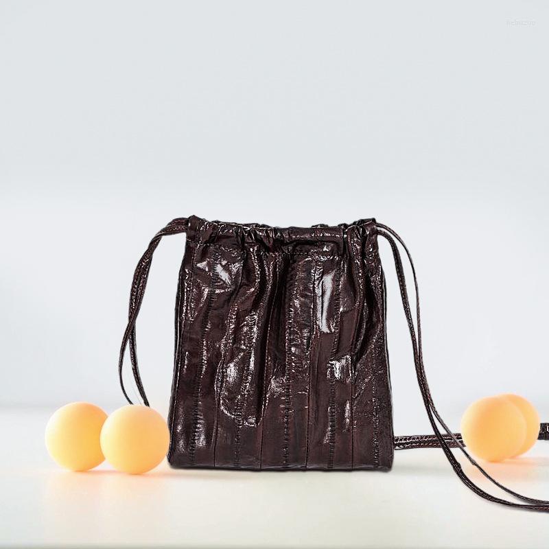 Evening Bags Genuine Crocodile Leather For Women's Korean Style Fashion Casual Ladies Drawstring Shoulder Bucket Small Hand-Bag, 02
Evening Bags Genuine Crocodile Leather For Women's Korean Style Fashion Casual Ladies Drawstring Shoulder Bucket Small Hand-Bag, 02