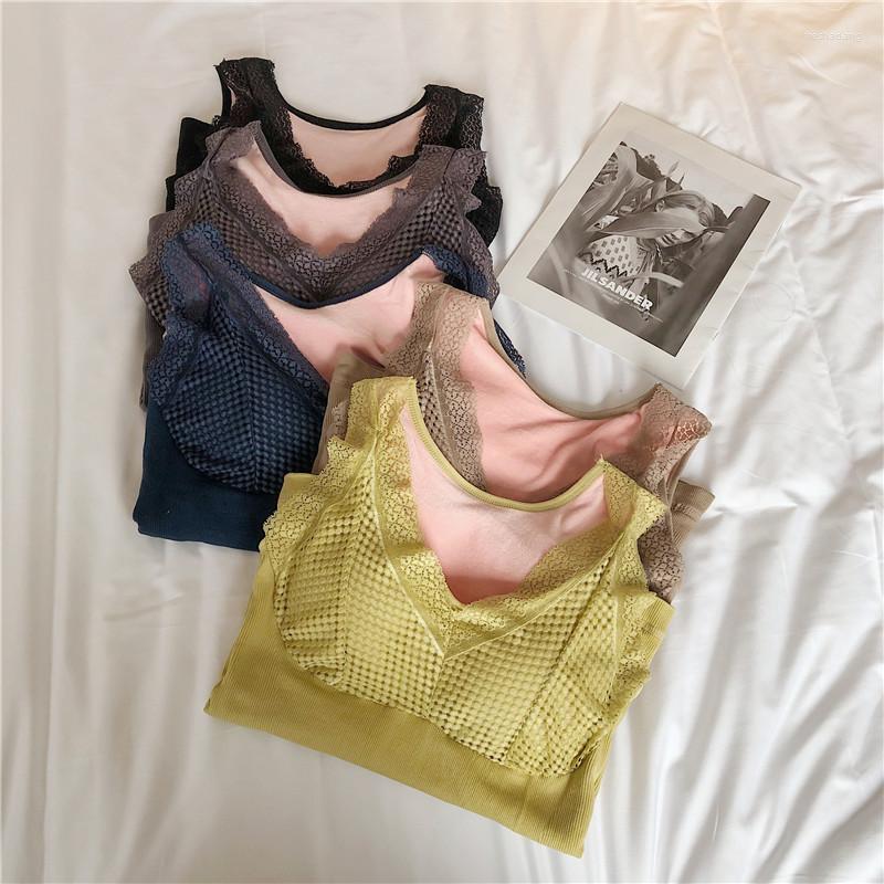 Women's Tanks Women Hollow Out Plush Thickened Tank Tops V-Neck Elastic Warm With Bra Pad Top For Winter, Yellow
Women's Tanks Women Hollow Out Plush Thickened Tank Tops V-Neck Elastic Warm With Bra Pad Top For Winter, Yellow