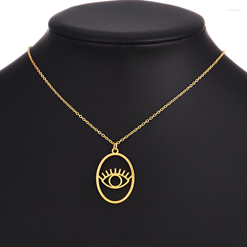 Pendant Necklaces ZHINI Gothic Devil's Eyes For Women Gold Silver Color Chain Handmade Necklace Statement Jewelry Gift
Pendant Necklaces ZHINI Gothic Devil's Eyes For Women Gold Silver Color Chain Handmade Necklace Statement Jewelry Gift