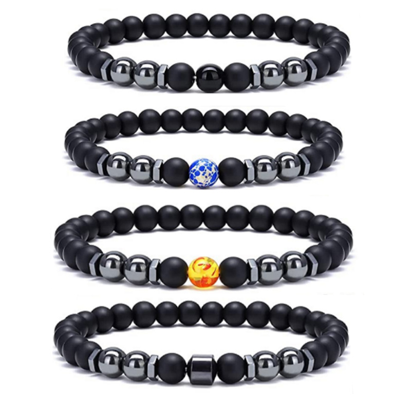 Frosted Black Bead Anklet Magnet Feet Bracelet Ankle Chain Foot Jewelry Gifts 
Frosted Black Bead Anklet Magnet Feet Bracelet Ankle Chain Foot Jewelry Gifts