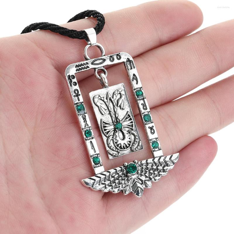 Pendant Necklaces Ankh Key Of Life With Green Cubic Gemstones And Hieroglyphics Ancient Egyptian Symbol Necklace Amulet Women
Pendant Necklaces Ankh Key Of Life With Green Cubic Gemstones And Hieroglyphics Ancient Egyptian Symbol Necklace Amulet Women