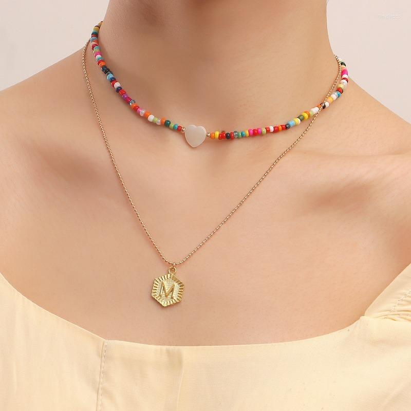 Pendant Necklaces Letter For Women Bohemian Choker Beads Necklace Statement 2023 Luxury Female Party Bijoux Femme
Pendant Necklaces Letter For Women Bohemian Choker Beads Necklace Statement 2023 Luxury Female Party Bijoux Femme