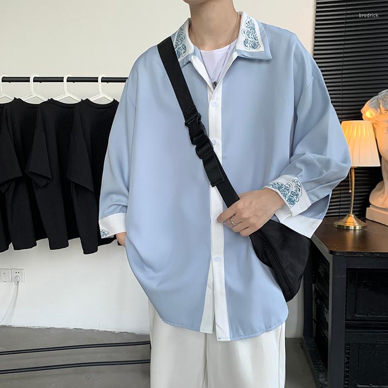 Men's Casual Shirts J GIRLS Men Design Ulzzang Stylish All-match Long Sleeve Patchwork High Street Gentle Ins Hip Hop Male Clothing Baggy, Black
Men's Casual Shirts J GIRLS Men Design Ulzzang Stylish All-match Long Sleeve Patchwork High Street Gentle Ins Hip Hop Male Clothing Baggy, Black