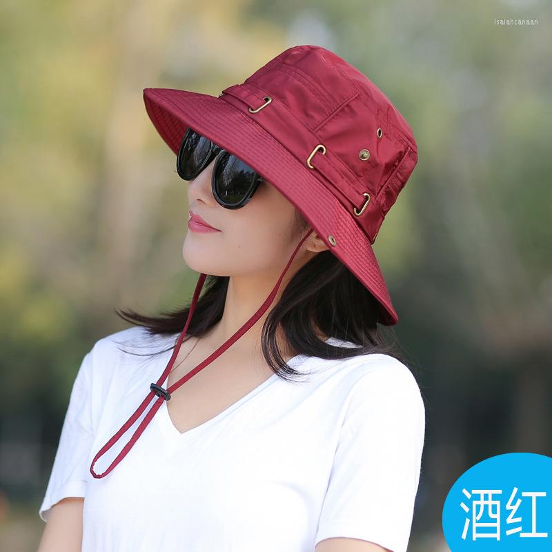 Berets Waterproof Bucket Hat Summer Men Women Boonie Outdoor UV Protection Wide Brim Panama Safari Hunting Hiking Fishing Sun, Type5
Berets Waterproof Bucket Hat Summer Men Women Boonie Outdoor UV Protection Wide Brim Panama Safari Hunting Hiking Fishing Sun, Type5