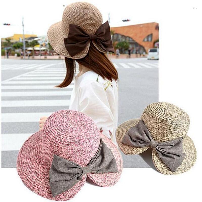 Berets Parent-child Versatile Ladies Bow Split Straw Hat Korean Version Big Brim Outdoor Sun Protection Holiday SA715, Pink
Berets Parent-child Versatile Ladies Bow Split Straw Hat Korean Version Big Brim Outdoor Sun Protection Holiday SA715, Pink