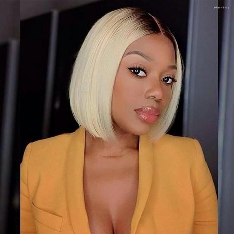Blonde Ombre Bob Lace Front Wigs Brazilian T Part Frontal 4x4x1 Closure Wig Short Human Hair, Picture shown
Blonde Ombre Bob Lace Front Wigs Brazilian T Part Frontal 4x4x1 Closure Wig Short Human Hair, Picture shown